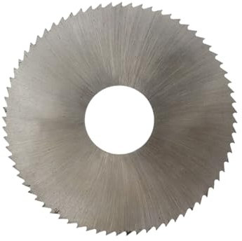 Rannb 72 Teeth Slitting Saw Blade Circular Saw Blades Slitting/Slotting Saw Holder 75mm/2.95 Dia 2.5mm/0.098 Thick