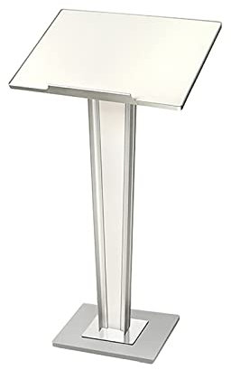 SBCGFY Präsentations-Rednerpultständer, Präsentations-Rednerpult, Rednerpult-Podiumsständer Acryl-Rednerpult Kanzel Phurch Podium für Podiumsständer Tragbares Tisch-Po(C)