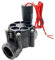 JASMKLX Elettrovalvola irrigazione Sprinkler valvola in Nylon 220V 110V 24V 12V DC autobloccante (9-20V) Adatta for Giardini, Prati, Agricoltura, stadi(1,24VDC)
