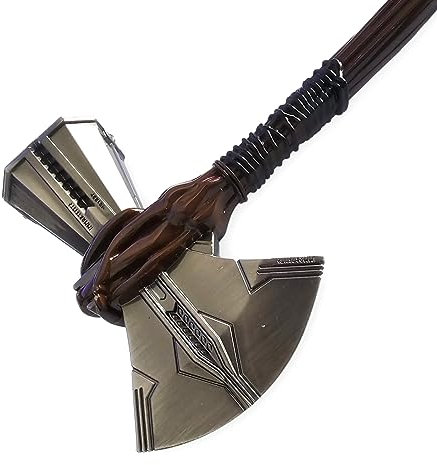 LizMatech Thor Stormbreaker Replica All Solid Metal (Silver)