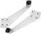 Over Head Door Stop 90 Degree Stainless Steel Door Stop with Buffer Rubber Stopper for Inswing Door or Outswing Door (Left+Right)