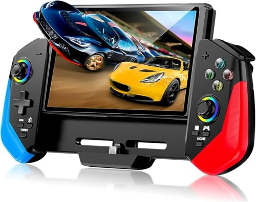 LuckyMoon Switch Pro Controller for Switch/OLED, Joystick Wireless Controller with Hall Effect Joystick, Auto Turbo, Mechanical touch, Precise Motion Control,Dual Motor Vibration