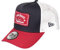 New Era Long Beach Patch A-Frame Adjustable Trucker Cap - One-Size