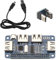 Steowsey USB Hub Hat mit 4 Anschluss für 3/2 / Zero W Erweiterungs Karte USB zu Uart für Serielles Debugging, Kompatibel mit USB 2.0/1.1