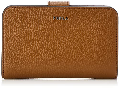 Furla Babylon Compact Wallet With Zip M Cognac