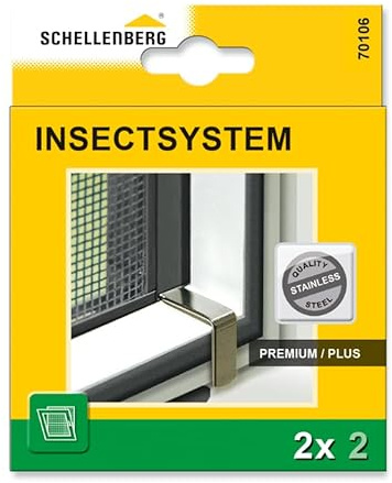 Einhängefedern für Insektenschutz-Fenster