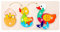 Animals Wooden Jigsaw Puzzles for Kids Gifts Toddler Jigsaw Puzzles Montessori Toys for Girls Boys Age 2 3 (Duck)
