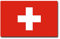 TRIOSK Kühlschrankmagnete Länderflaggen Magnet Flagge Schweiz Länder Reise Souvenir Geschenk für Reiselustige Frauen Männer Weltenbummler Kühlschrank stark eckig groß 85x55 mm