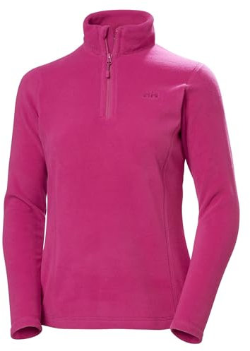 Helly Hansen Damen W Daybreaker 1/2 Zip Fleece Baselayer Jacket, 663 Magenta 2.0, L EU