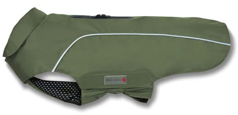 Wolters Regenjacke Easy Rain für Dackel., Größe:44 cm, Farbe:mossgrün