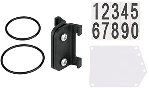Road Bike Number Plate Holder Cycling Race Cards Bracket Fixed Rear Rack Round Tube, 12 x 10 x 5 cm