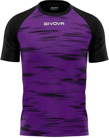 GIVOVA Shirt Pixel Viola/Nero Tg. L