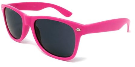 Adults Classic Sunglasses with UV400 Protection - Unisex (Rose Pink)
