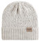 KNIT FACTORY - Haze Mütze - Strickmütze für Damen und Herren - Beanie - Herbst & Winter Essentials - Zeitloses Mode-Accessoire - Wintermütze mit Wolle - Hochwertige Qualität - Beige