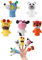 Liwein 5 Stück Fingerpuppen, Niedliche Fingertiere Baby Story Time Requisiten Spielhandschuh Klein Tier Fingerpuppe Set für Geschichte Zeit Kindergeburstag Gastgeschenk Mitgebsel Fingerpuppen(Igel)