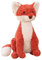 Fuchs Plüschtier Kissen,Plüschtier-Kissen für Kinder, superweich, Fuchs Stofftier,Puppen, Gefüllte Kuscheltier Kawaii Fuchs Kissen Plüschpuppe für Kinder Geburtstaggeschenk (28 cm,Fuchs)