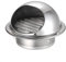 OGANAZI 100mm Edelstahl Lüftungsgitter Rund Metall Abluftgitter Silber Wetterschutzgitter mit Insektenschutz Vogelschutzgitter Mausschutzgitter Wandentlüftung für Wohnungen, Badezimmer, Küche, Garage