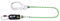 Honeywell 1032411 Absturzsicherung ABS Lanyard Kern. 2 m + Cigale + 1 GO65 ET
