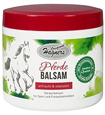 Original Hagners Pferdebalsam (500 ml), erfrischt und vitalisiert, für Wohlbefinden und Entspannung
