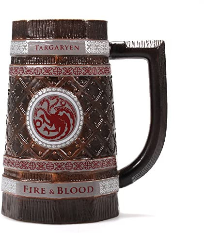Half Moon Bay MUGSTGT04 Bierkrug Game of Thrones, Keramik, rot