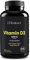 Vitamina D3 4000 UI, 365 Cápsulas Blandas Fáciles de tragar (Suministro para 1 año), con Aceite de Oliva Virgen Extra Eco | Respalda Huesos, Dientes, Músculos y Sistema Inmunológico | Zenement