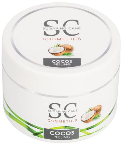 Sugaring Cane Zucker-Peeling | Sugar Body Scrub ohne Konservierungsmittel | Dusch- & Körperpeeling | Cocos, 200 ml