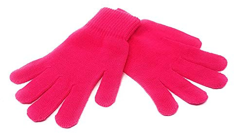 WSUK Damen Handschuhe Gr. Einheitsgröße, neon pink
