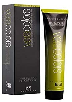 MH Cosmetics VeraColors Tinte Capilar Profesional con Aloevera 6/43 Rubio Oscuro Cobrizo Dorado 60 ml