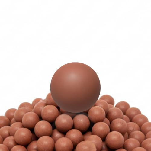 (1,500 Pieces) PGN - Biodegradable Slingshot Ammo 3/8 Inch (0.375 Caliber) Precision Hard Clay Balls