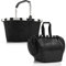 reisenthel Carrybag Einkaufskorb Einkaufstasche Easybag Shoppingtasche Korb Falttasche Einkaufskorb Picknickkorb Shoppingbag Klappkorb (black)