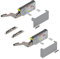 siwitec Blum AVENTOS Klappenbeschlag HK top Komplett-Set mit BLUMOTION, Soft-Close, Leistungsfaktor 930-2800, Hellgrau
