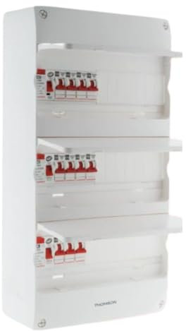 Coffret électrique pré-équipé 3 rangées/39 modules - 3 ID/11 disjoncteurs - EasyConnect - Thomson