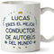 MUGFFINS Tazas Personalizadas para CONDUCTOR DE AUTOBÚS hombre - En Español - Mejor del Mundo - 11 oz / 330 ml - Regalo Personalizable original y divertido