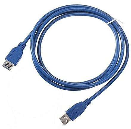Cable USB3.0 Extension Cable USB Extender Cord Type A Male to Female Data Transfer Lead Fit Compatible Playstation Flash Drive (Size : 1.8m)