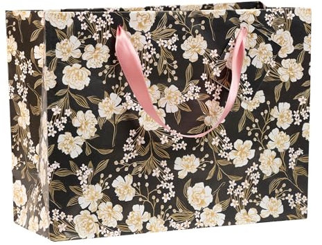 Clairefontaine 212910C - Geschenktasche - Tüte, Format Shopping, 32x13x24,5 cm, 170g, Primerose, Eurowrap, 1 Stück