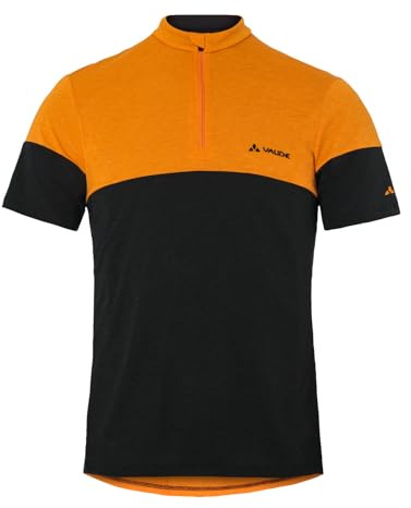 VAUDE Men's Altissimo Shirt II, Bike Shirt, Passform: Slim fit, kurkuma, XXL