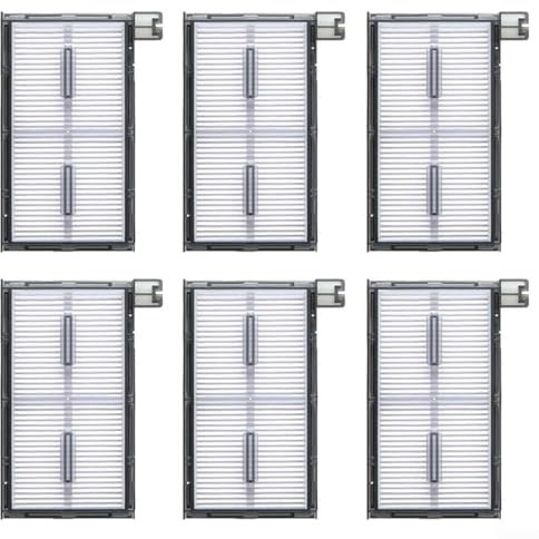 6 Pcs HEPA Filters Replacement Filter Fits for Eufy X8 Pro Series X8 Pro SES Robot Vacuum Cleaner Spare Parts(6 Pack)