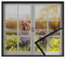 Zanzariera Fissa Con Telaio Universali 80x190cm Nero Zanzariera per Finestra In Legno Tenda Per Porta Zanzariere per Finestre Piccole