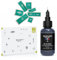 Kit Tatouages Ephemeres Complet - Gel de Jagua (15 ml) + 15 Pochoirs aux designs modernes – Encre Naturelle et Sûre, Tattoos Temporaires 8-15 Jours – Fabriqué en France
