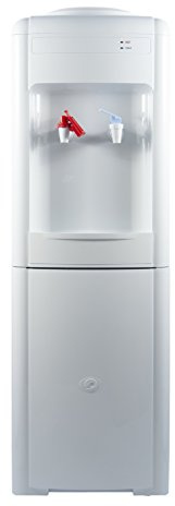Dispensador Le Plein, Fuente de Agua con Nevera, dispensador de Agua Fria, Fuente de botellon Blanco