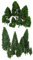 VORCOOL 22pcs Green Mini Tree Set Scenery Architectural Landscape Model Trees