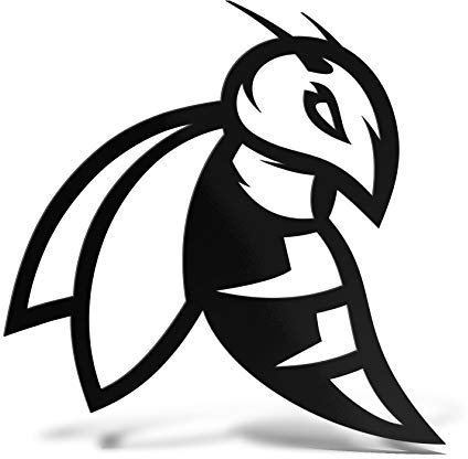 ERREINGE x2 STICKER PRESPAZIATO NERO 15cm - APE VESPA DX - Adesivo Decal Decalcomania Vinile Murale Laptop Auto Moto Casco Camper