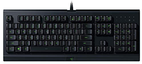 Razer Cynosa Lite Gaming Keyboard: Customizable Single Zone Chroma RGB Lighting - Spill-Resistant Design - Programmable Macro Functionality - Quiet & Cushioned