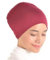 Silk Story Handgefertigter Hijab Volumizer Cap Turban unter Schal Motorhaube Schal Chemo Haar Kopfabdeckung Baumwolle - Rot - Einheitsgröße