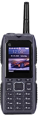 Entsperrtes Senioren-Handy, S555, eine Taste Zum Wählen, SOS-Taste, Einfaches Mobiltelefon, 4800 MAh, Ultralanges Standby-Basis-Handy mit Großen Tasten und Lauter Lautstärke, (Blau)