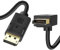 J&D Cable DisplayPort 1.4 en Angulo de 90 Grados Hacia Arriba, Cable DisplayPort V1.4 con Soporte de Hasta 8K/60Hz, 4K/144Hz, 3 Metros
