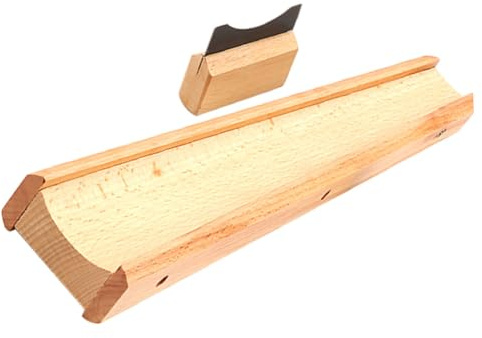 Set Supporto Tastiera Violino in Legno R249 per Riparazione | Morsetto e Raschietto per Diapason, Finitura senza Bave, Uso Pratico per Professionisti e Principianti