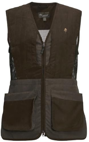 Pinewood 3824 Jagdweste Damen Suede Brown (241) XL
