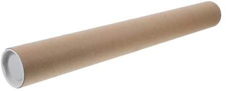 Artibetter Pappröhre Für Versand Und Aufbewahrung Runde Versandrolle Aus Kraftpapier Mit Kappe Für Poster Blaupausen Und Dokumente