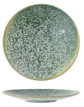 Juego de vajilla de cerámica de estilo chino, platos y platos – Plato plano de 19 cm